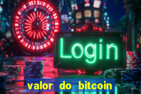 valor do bitcoin em 2020